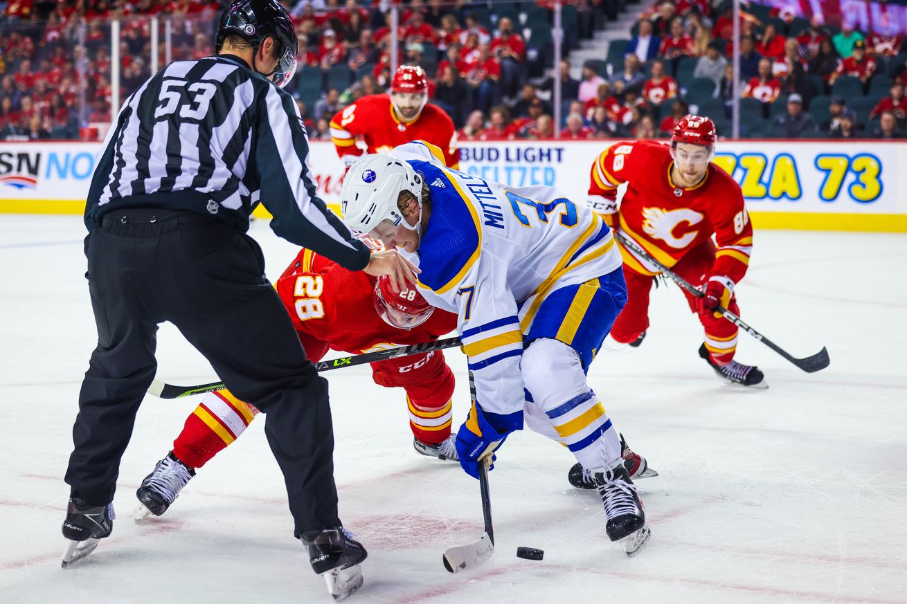 NHL: Buffalo Sabres at Calgary Flames