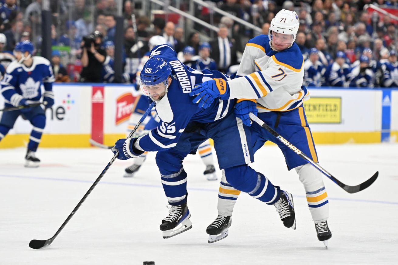 NHL: Buffalo Sabres at Toronto Maple Leafs