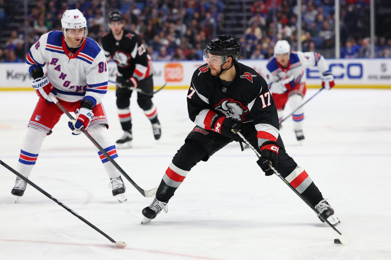 NHL: New York Rangers at Buffalo Sabres