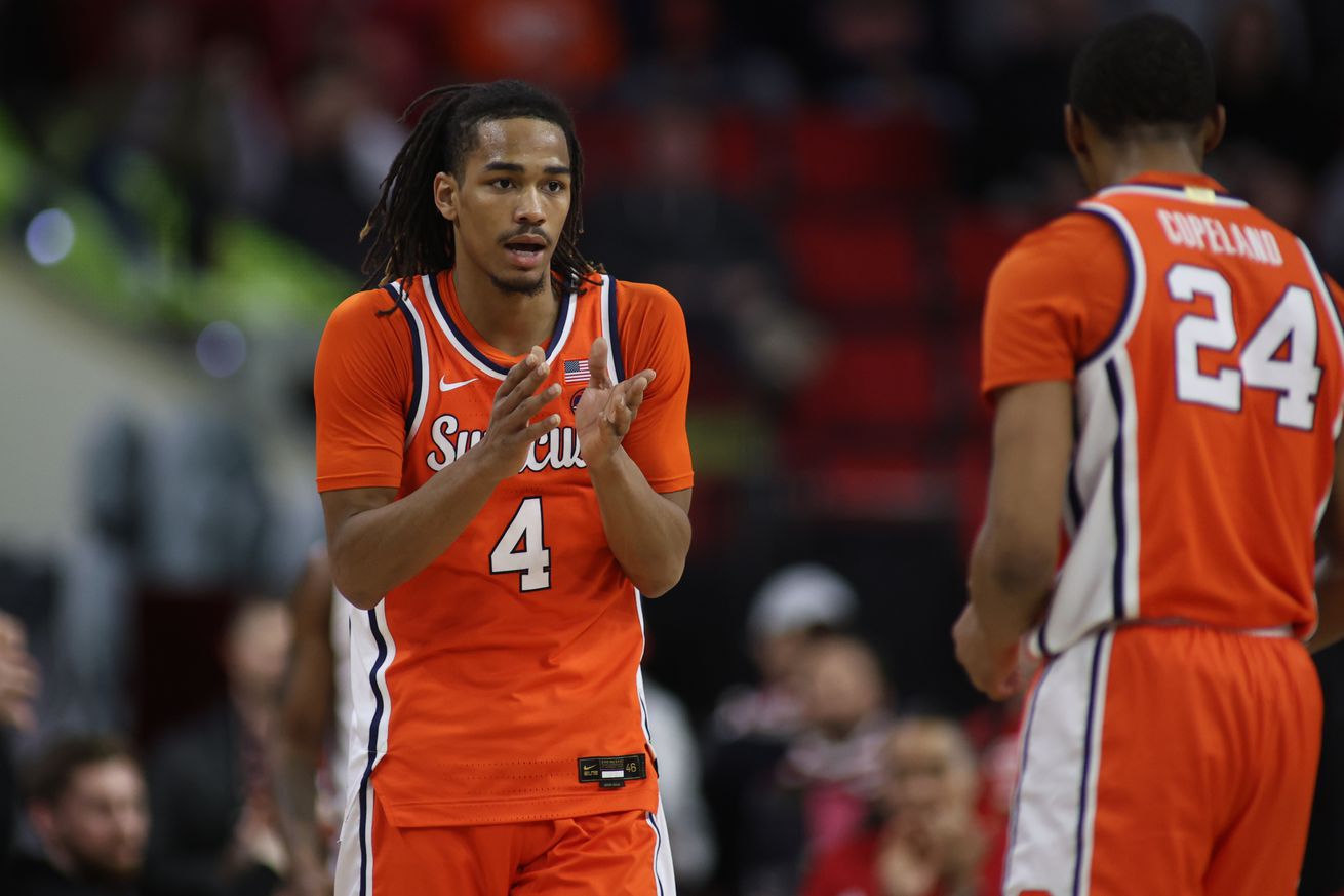 COLLEGE BASKETBALL: FEB 20 Syracuse at NC State