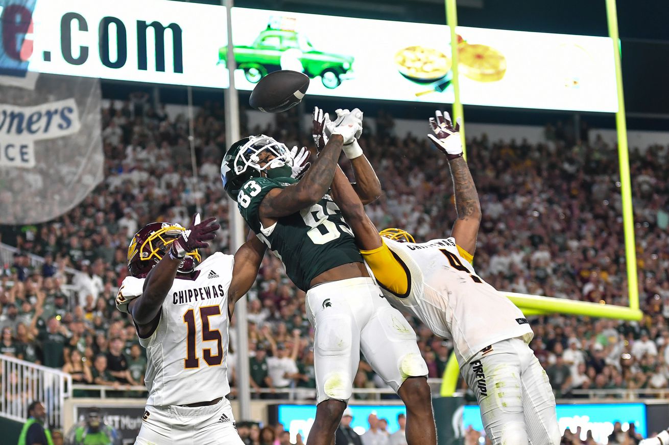 COLLEGE FOOTBALL: SEP 01 Central Michigan at Michigan State