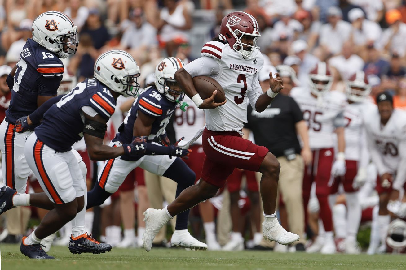 NCAA Football: Massachusetts at Auburn