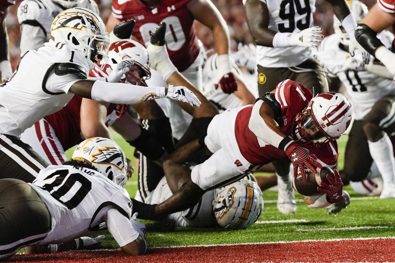 NCAA Football: Western Michigan at Wisconsin