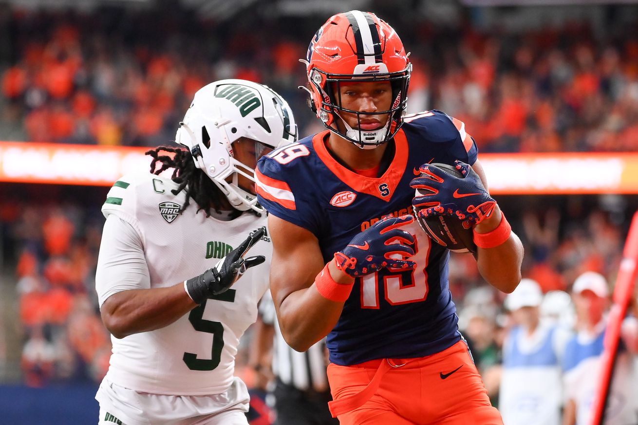 NCAA Football: Ohio at Syracuse