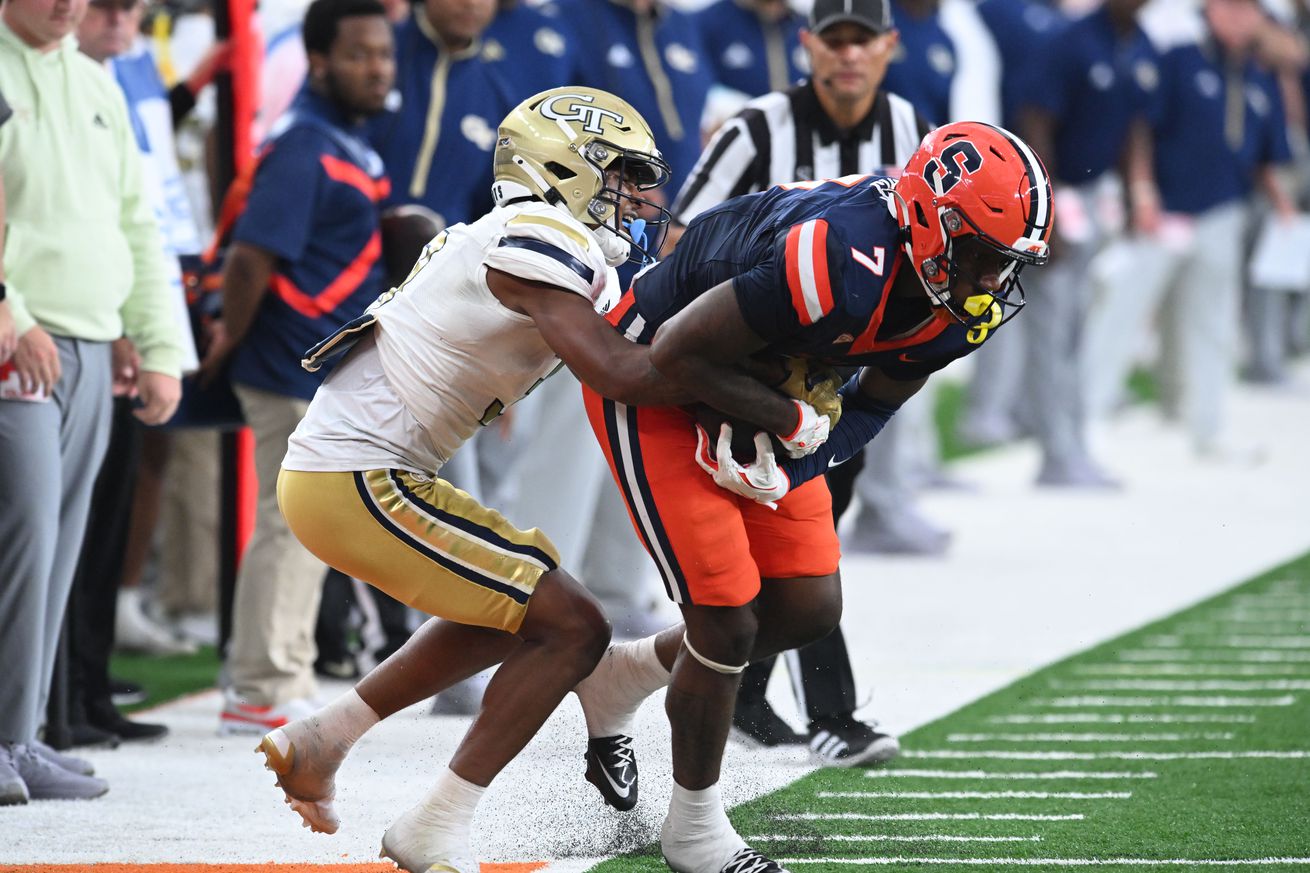 NCAA Football: Georgia Tech at Syracuse