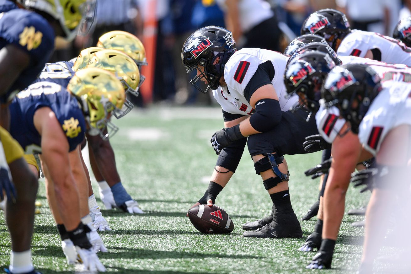 NCAA Football: Northern Illinois at Notre Dame