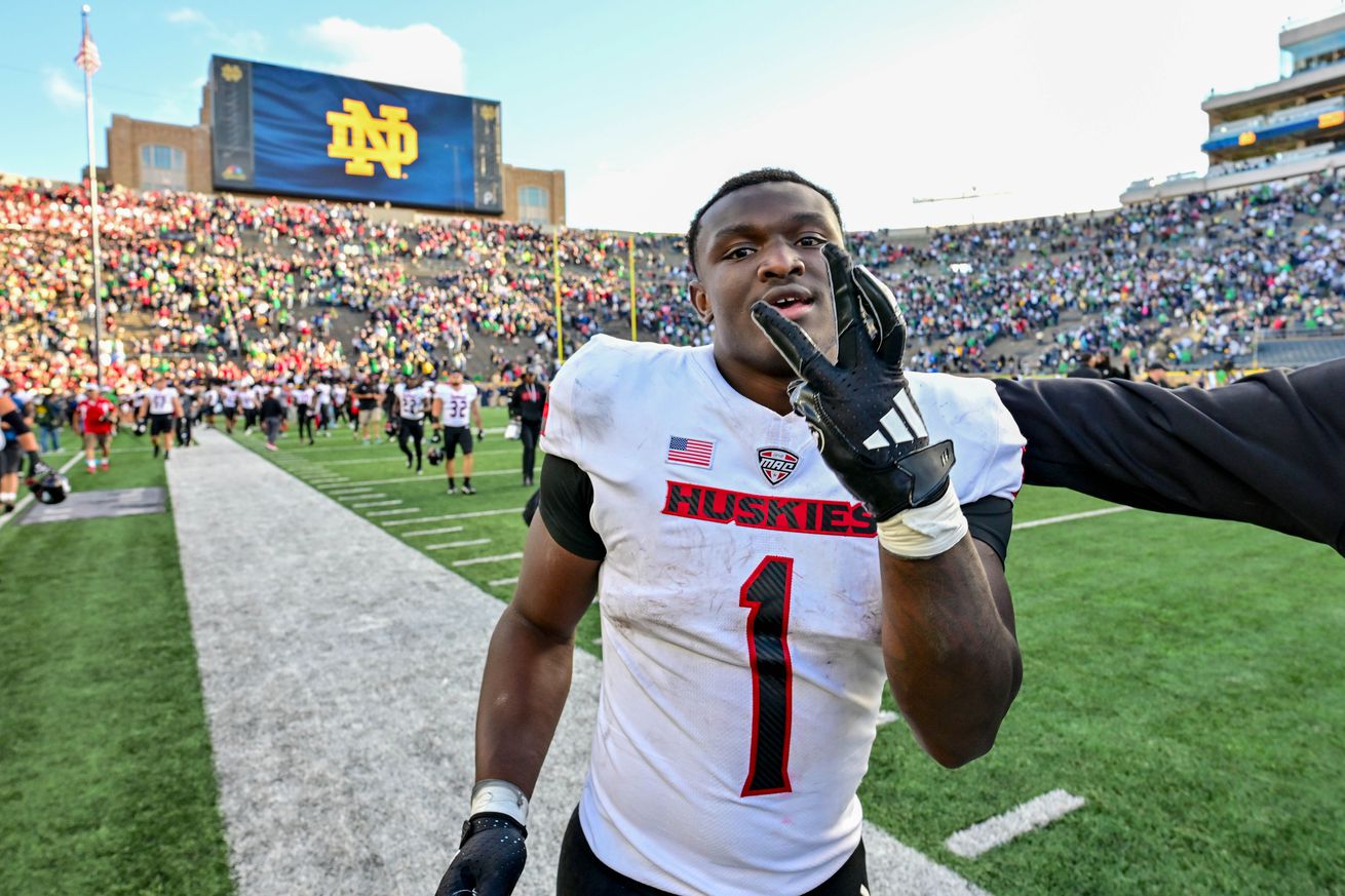 NCAA Football: Northern Illinois at Notre Dame