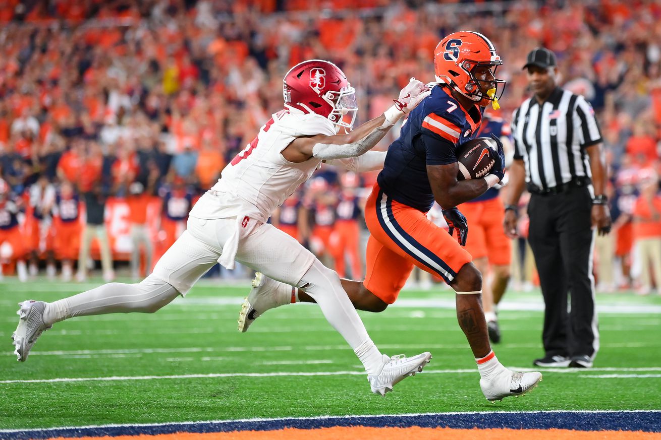 NCAA Football: Stanford at Syracuse