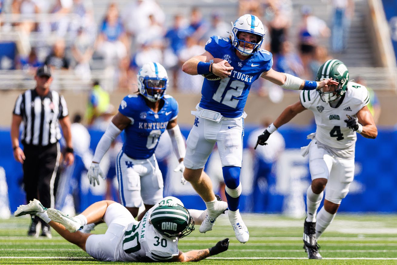 NCAA Football: Ohio at Kentucky