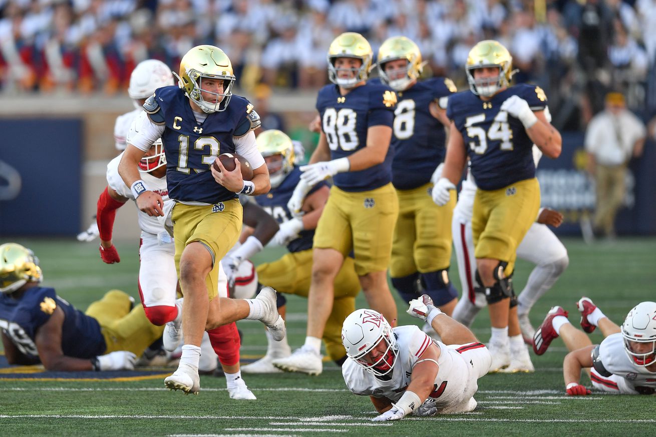 NCAA Football: Miami (OH) at Notre Dame