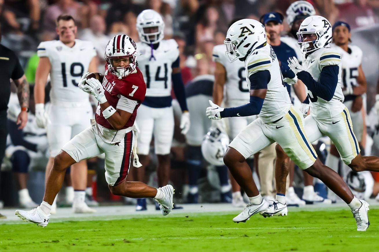 NCAA Football: Akron at South Carolina