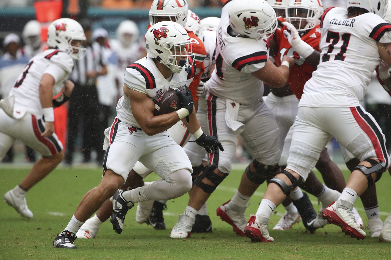 COLLEGE FOOTBALL: SEP 14 Ball State at Miami