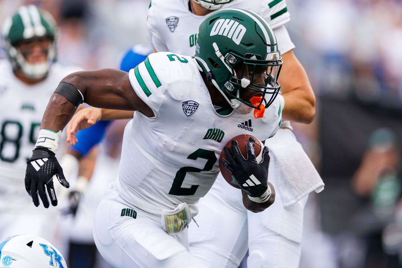 NCAA Football: Ohio at Kentucky