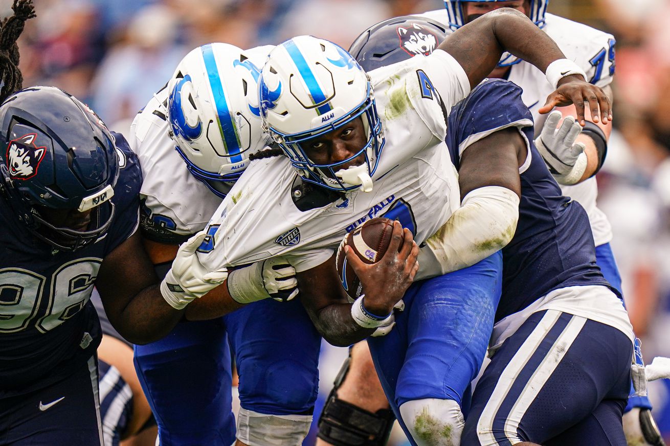 NCAA Football: Buffalo at Connecticut