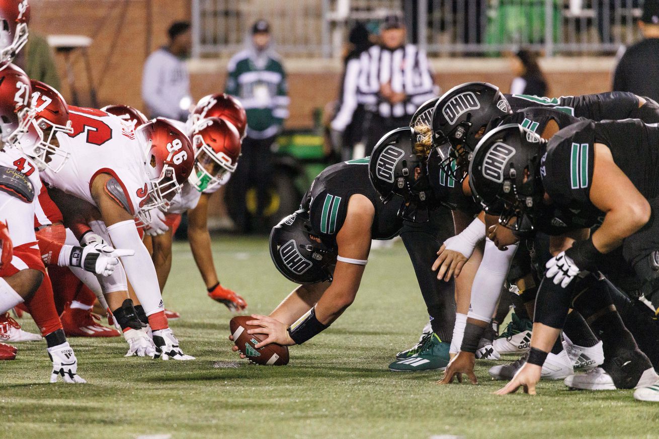 COLLEGE FOOTBALL: NOV 02 Miami OH at Ohio