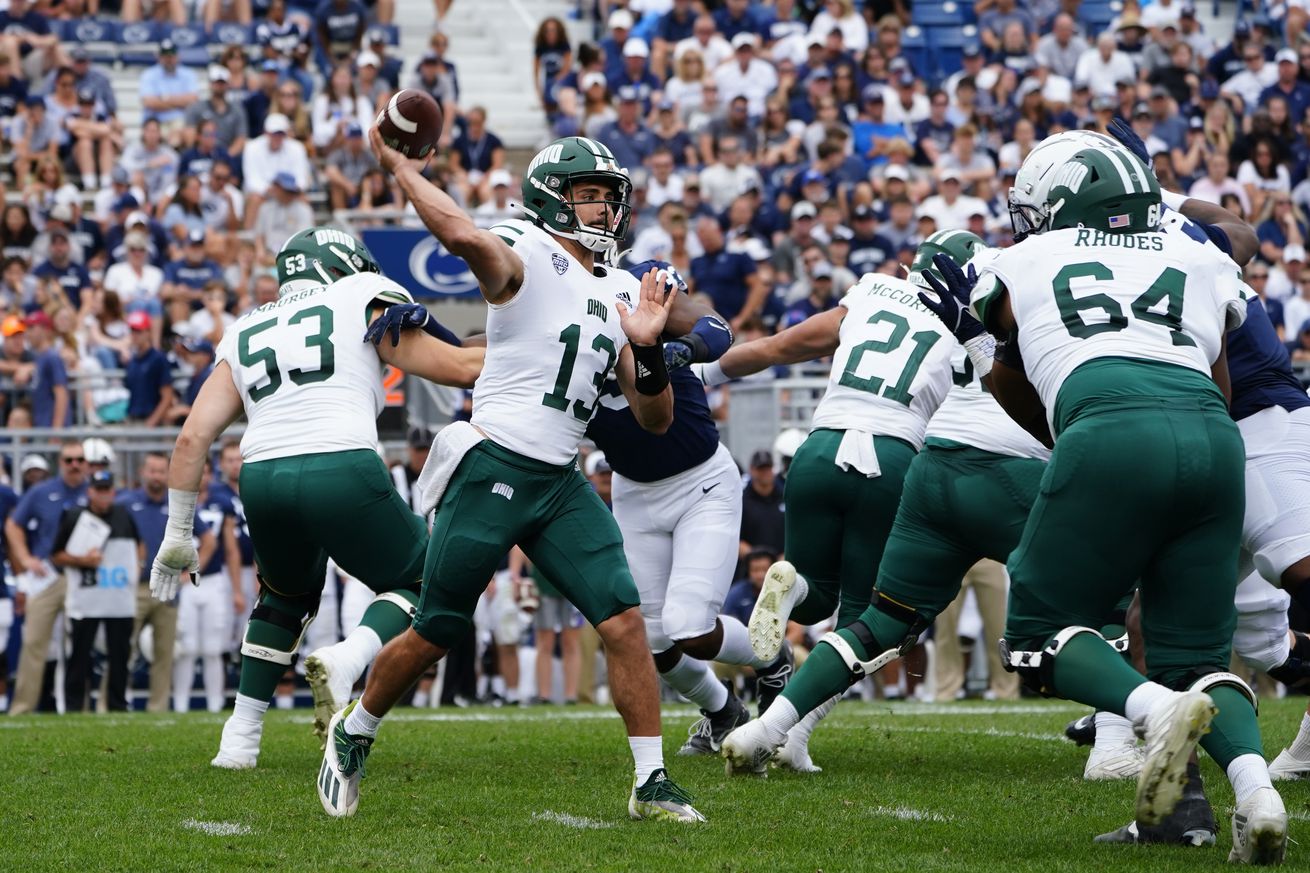 COLLEGE FOOTBALL: SEP 10 Ohio at Penn State