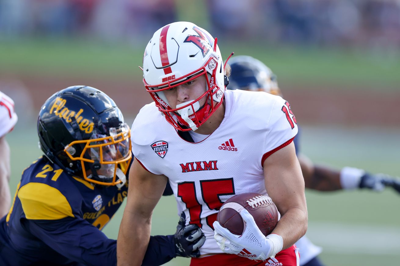 COLLEGE FOOTBALL: SEP 30 Miami (Ohio) at Kent State