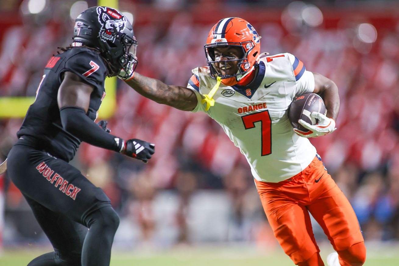 COLLEGE FOOTBALL: OCT 12 Syracuse at NC State