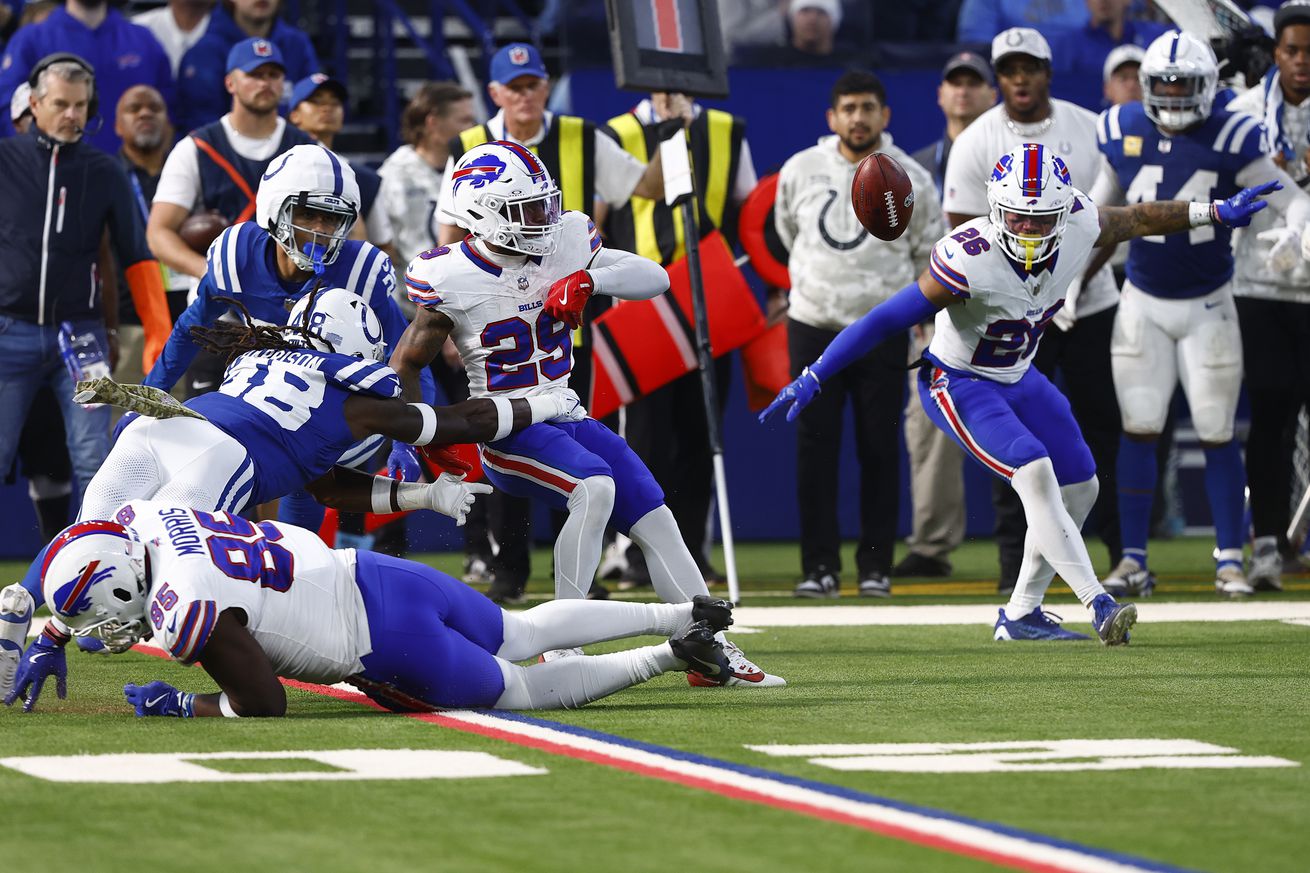 NFL: NOV 10 Bills at Colts