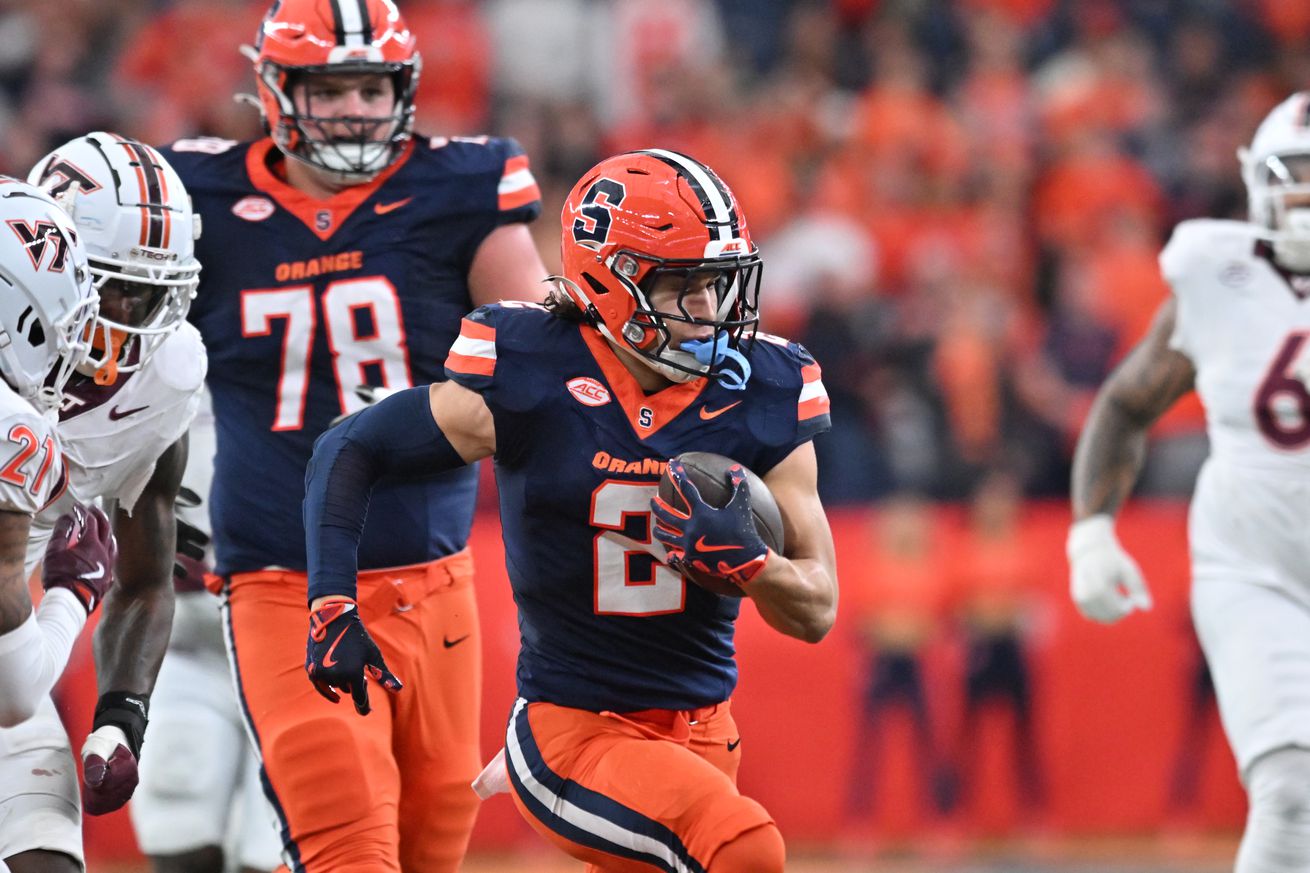 NCAA Football: Virginia Tech at Syracuse