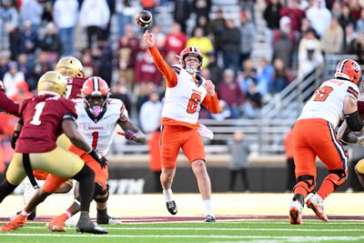 NCAA Football: Syracuse at Boston College