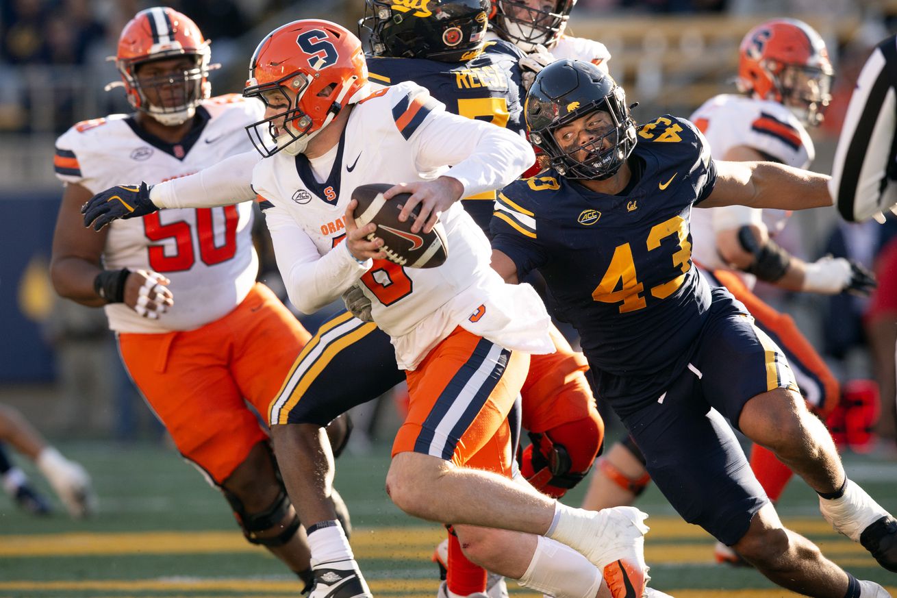 NCAA Football: Syracuse at California