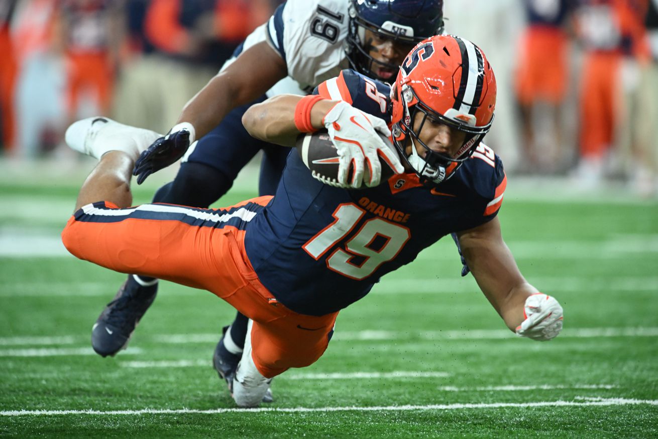 NCAA Football: Connecticut at Syracuse