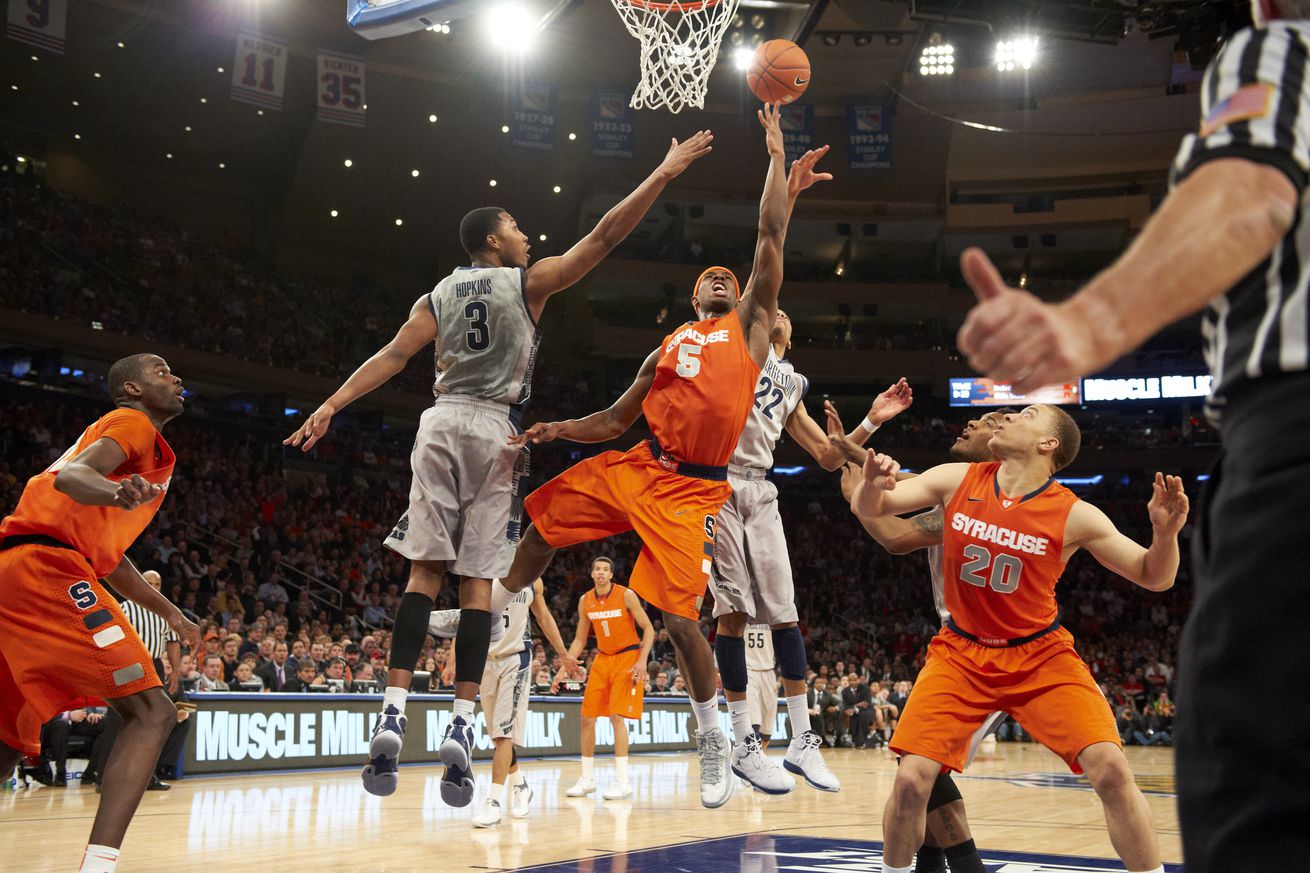 Syracuse University vs Georgetown University, 2013 Big East Tournament