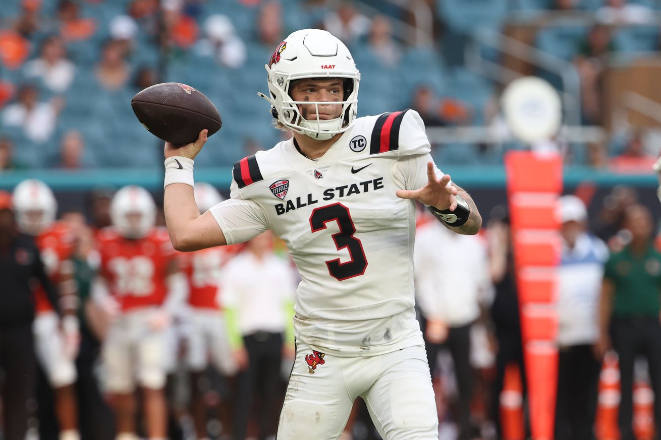 COLLEGE FOOTBALL: SEP 14 Ball State at Miami