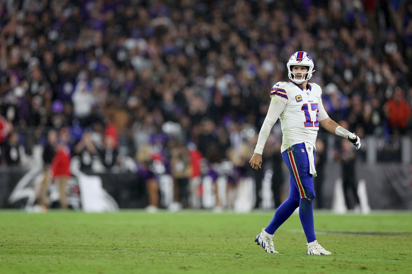 Buffalo Bills v Baltimore Ravens