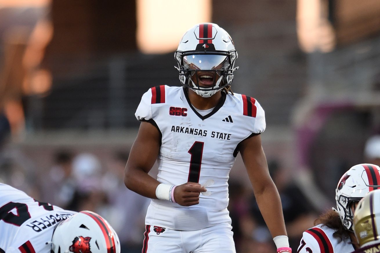 COLLEGE FOOTBALL: OCT 12 Arkansas State at Texas State