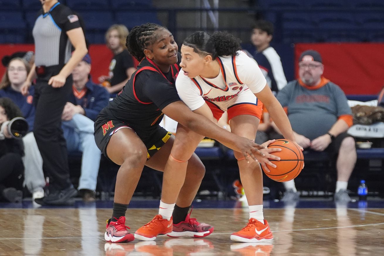 COLLEGE BASKETBALL: NOV 13 Women’s - Maryland at Syracuse