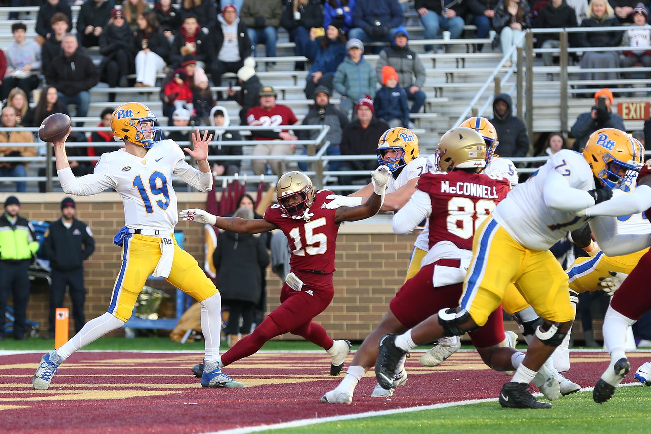 COLLEGE FOOTBALL: NOV 30 Pitt at Boston College