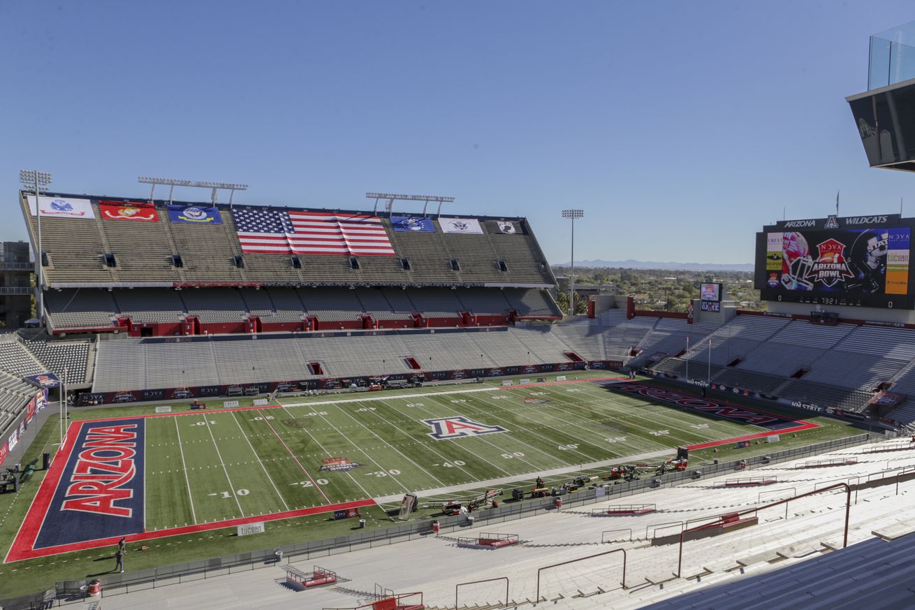 COLLEGE FOOTBALL: DEC 29 Arizona Bowl - Utah St v New Mexico St