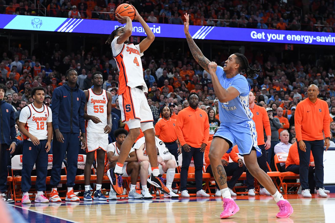 NCAA Basketball: North Carolina at Syracuse