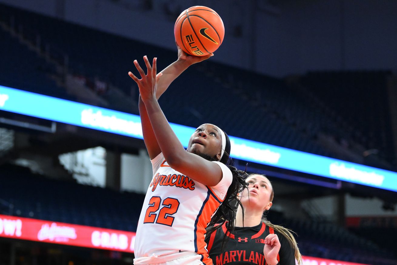 NCAA Womens Basketball: Maryland at Syracuse