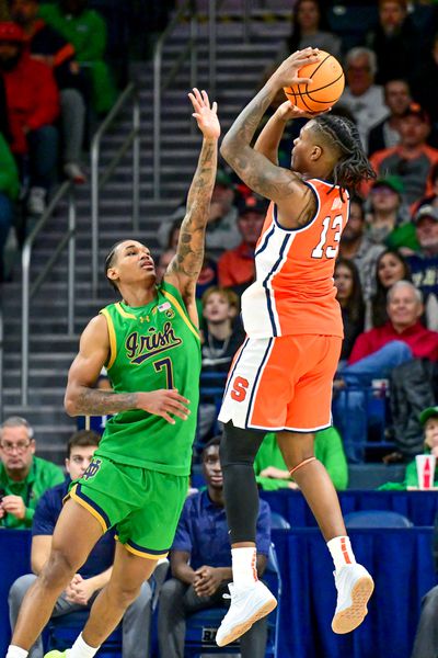 NCAA Basketball: Syracuse at Notre Dame