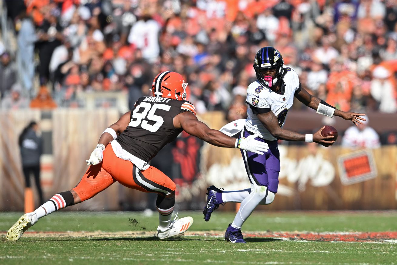 Baltimore Ravens v Cleveland Browns