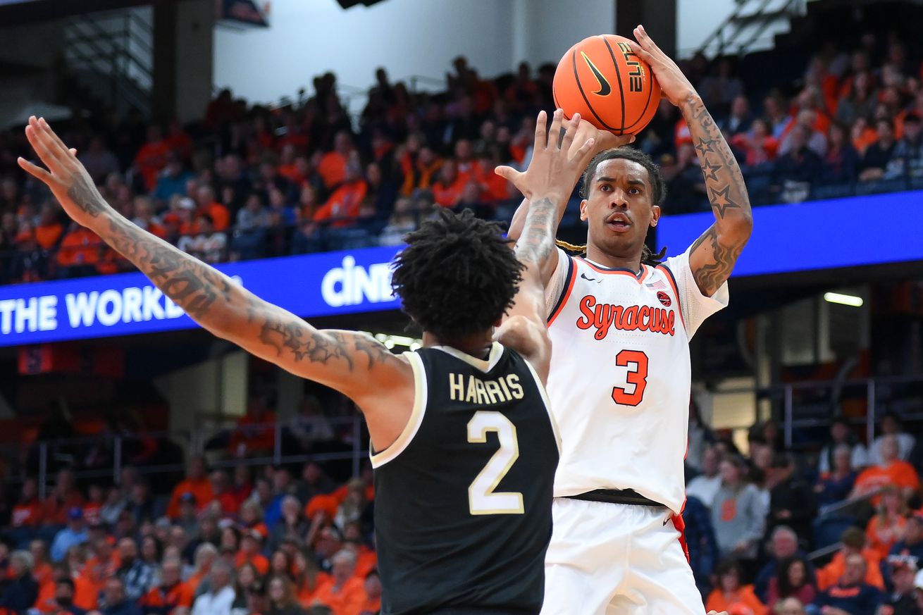 NCAA Basketball: Wake Forest at Syracuse