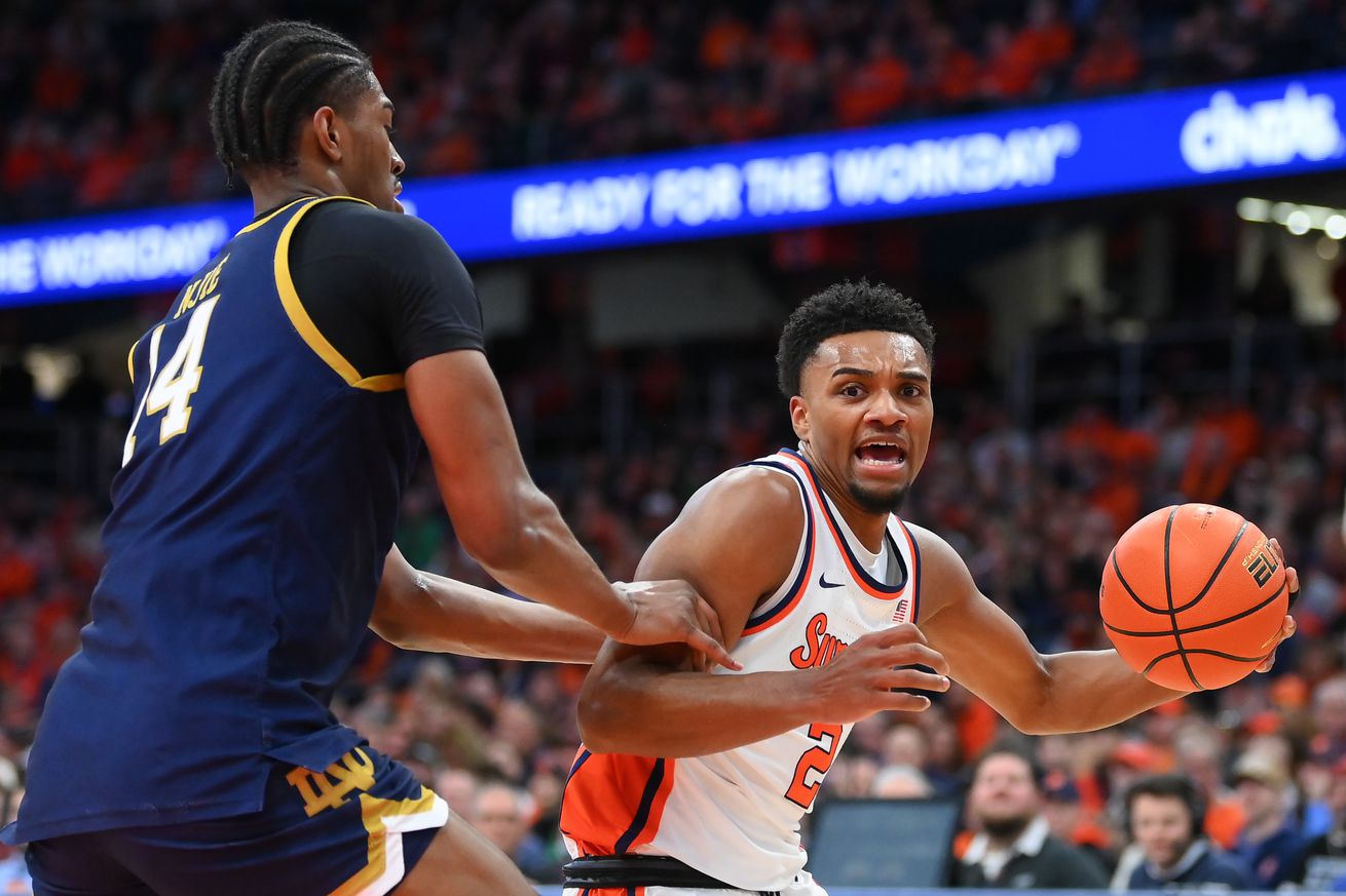 NCAA Basketball: Notre Dame at Syracuse