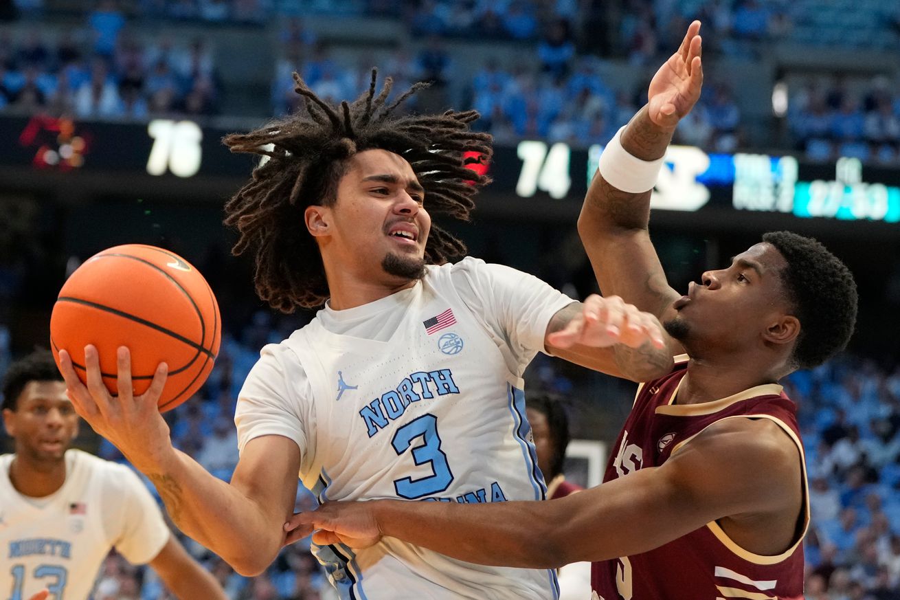 NCAA Basketball: Boston College at North Carolina