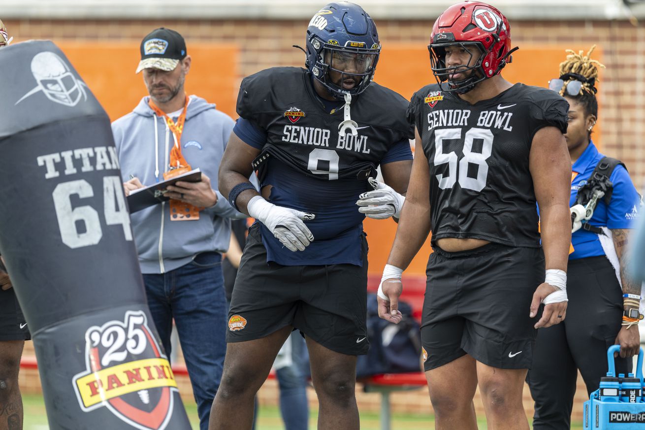 NCAA Football: NCAA Senior Bowl Practice