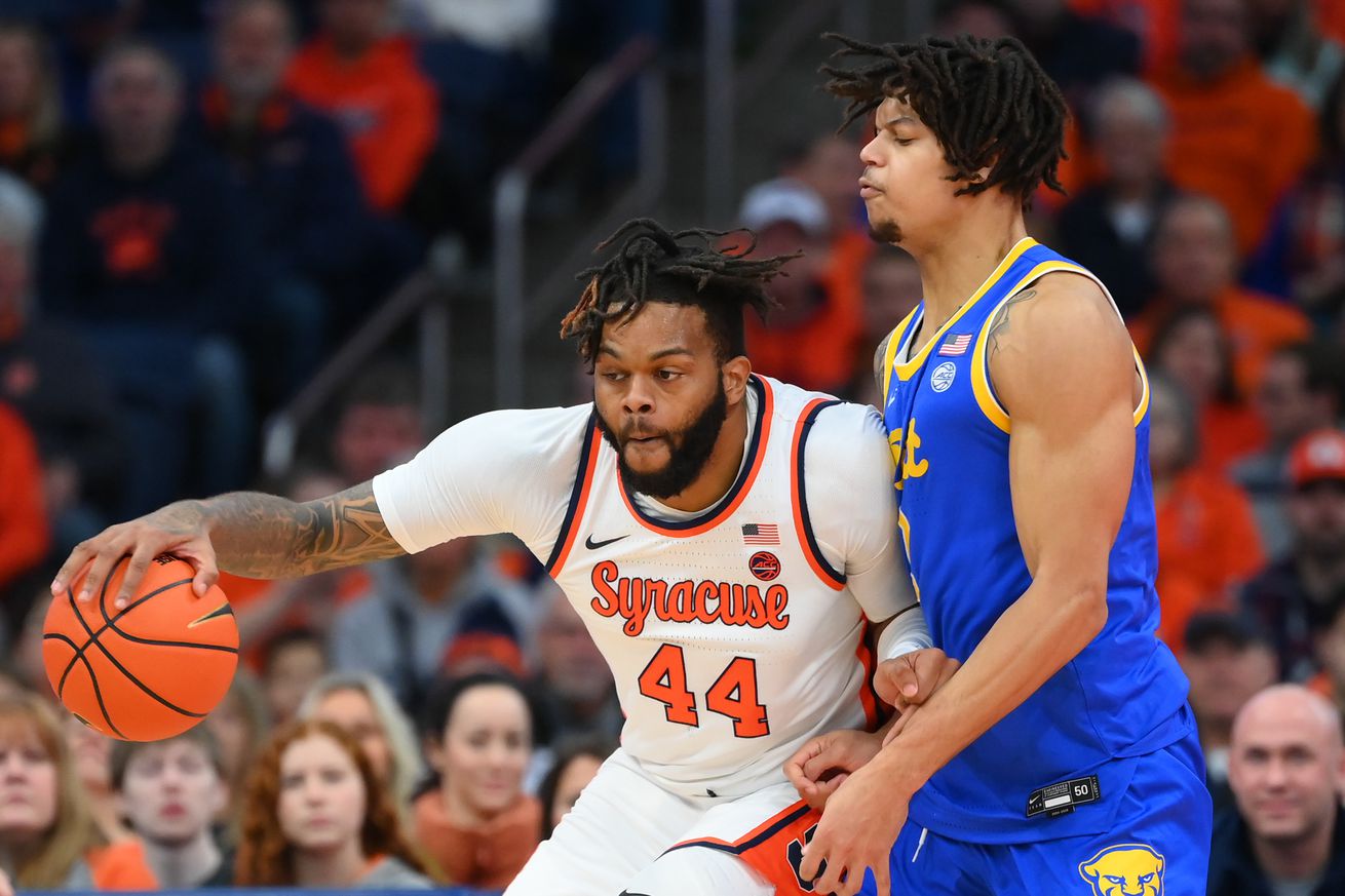 NCAA Basketball: Pittsburgh at Syracuse