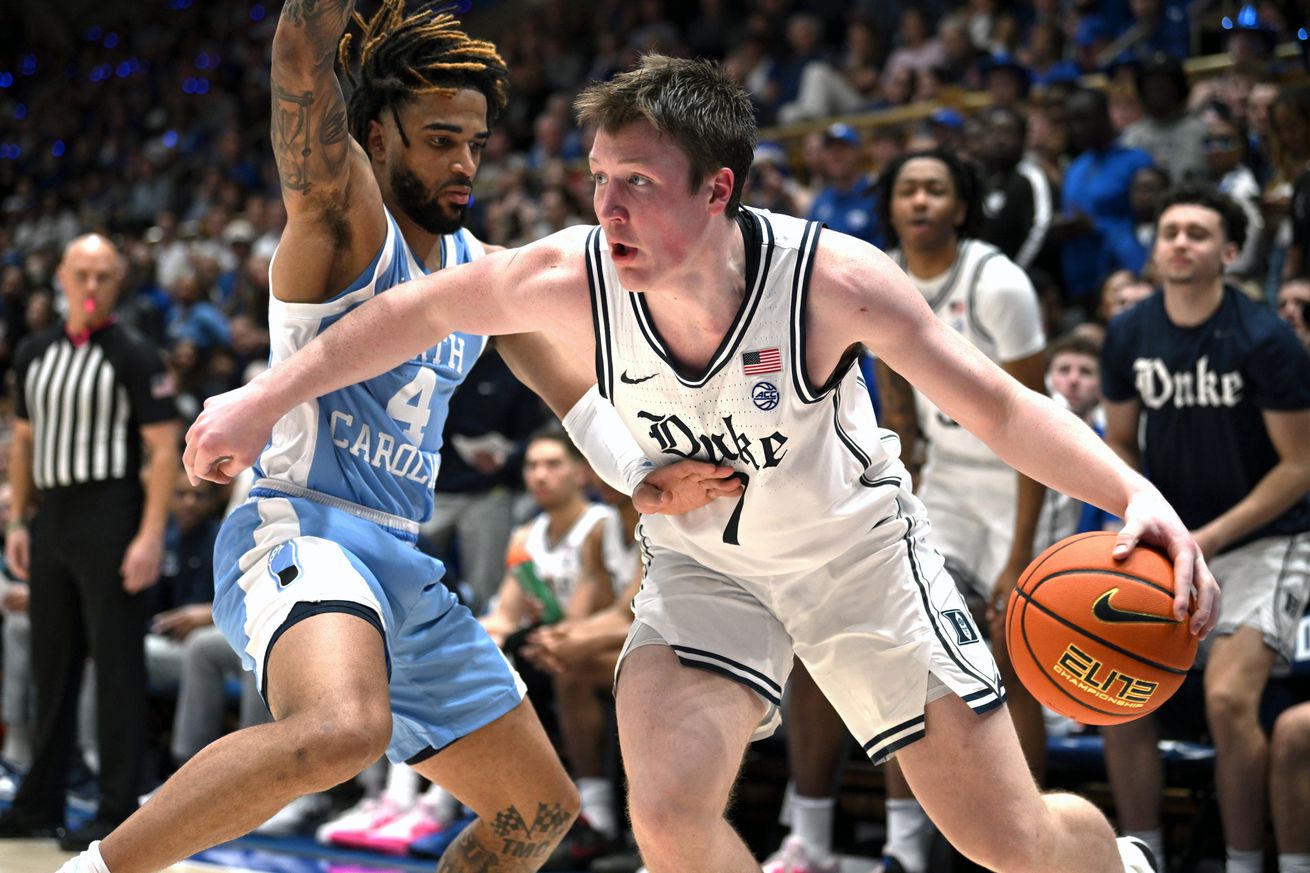 NCAA Basketball: North Carolina at Duke