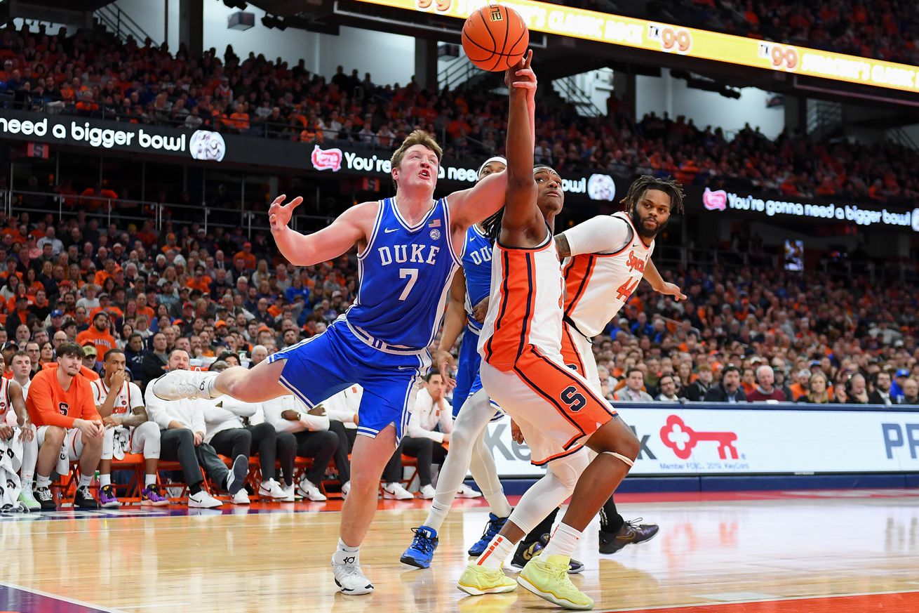 NCAA Basketball: Duke at Syracuse