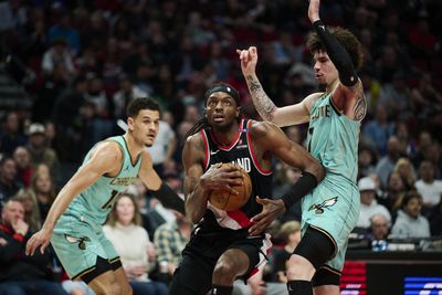 NBA: Charlotte Hornets at Portland Trail Blazers