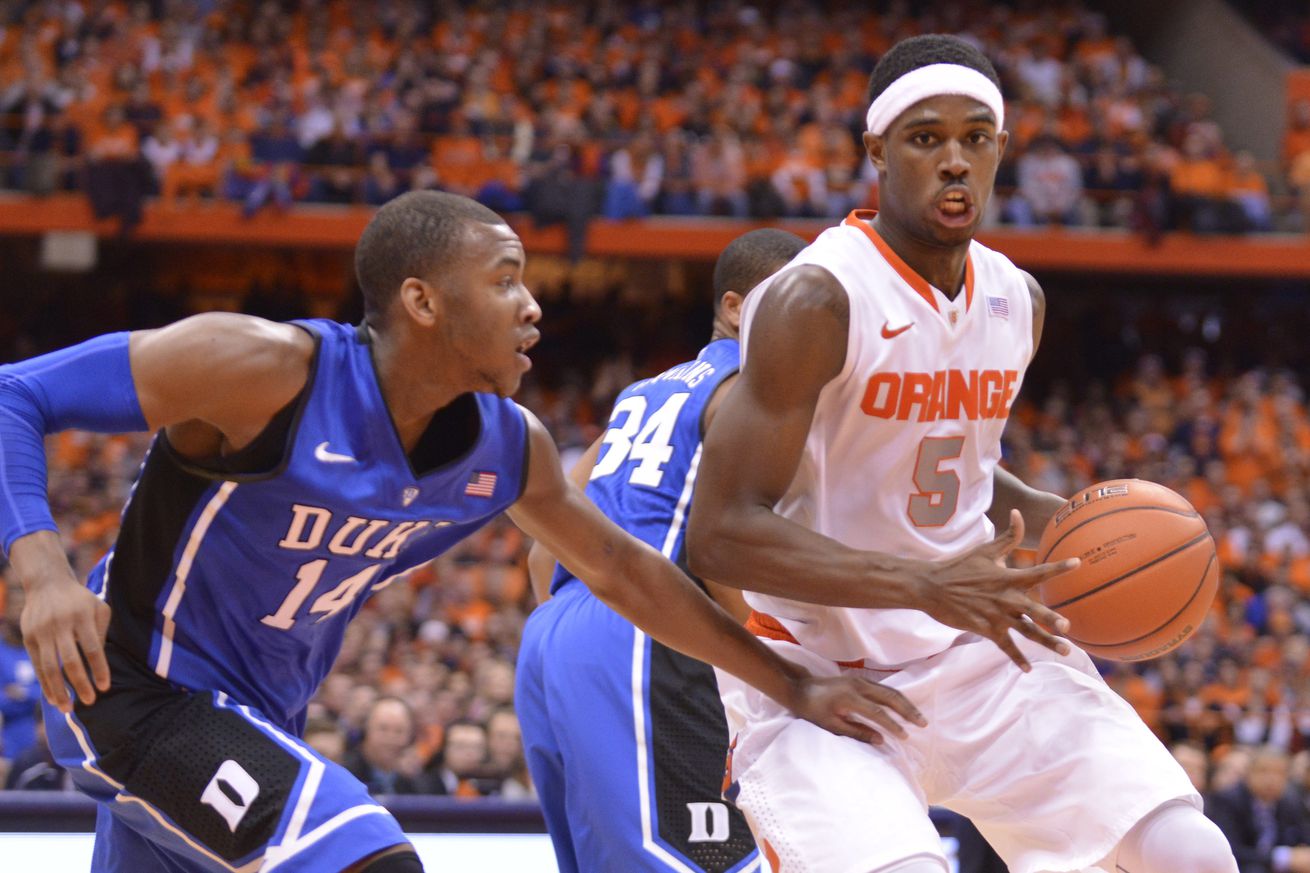 NCAA Basketball: Duke at Syracuse