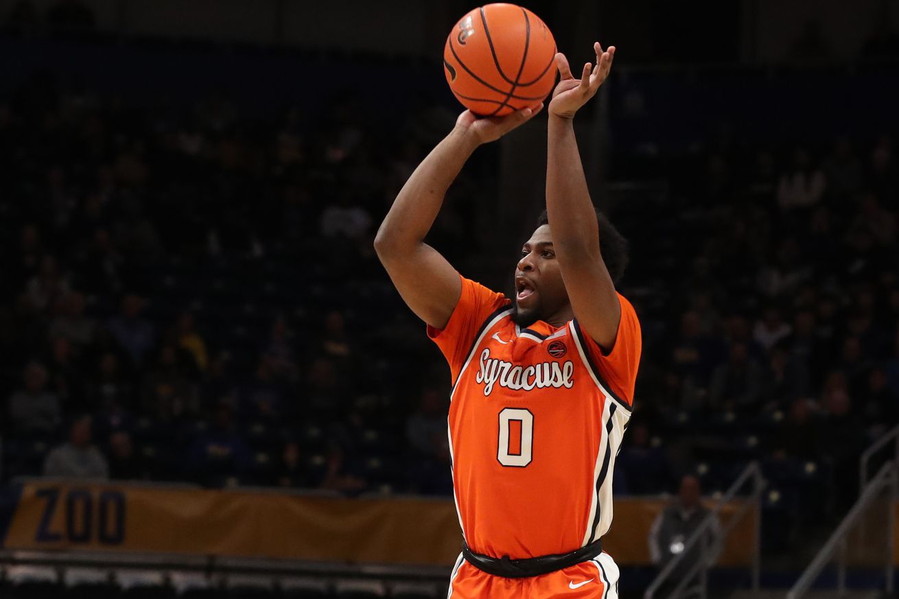 NCAA Basketball: Syracuse at Pittsburgh