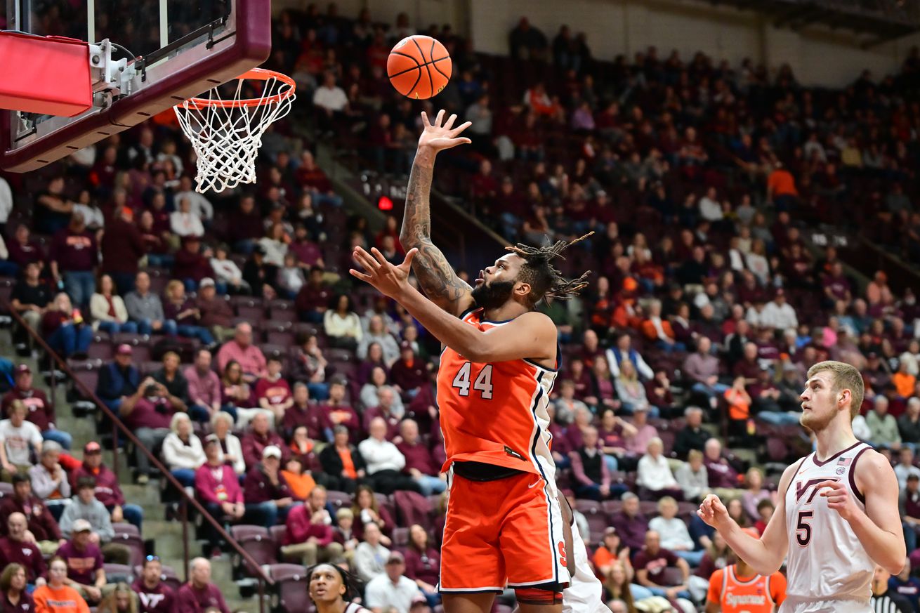 NCAA Basketball: Syracuse at Virginia Tech