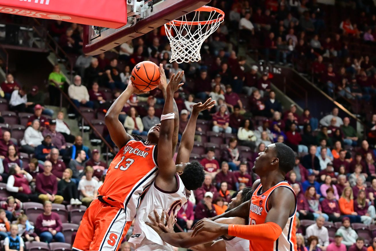 NCAA Basketball: Syracuse at Virginia Tech